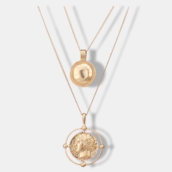 ๐คDouble chain necklace - Picture 2 of 6